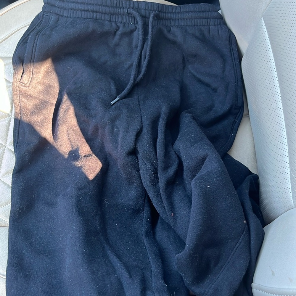 Black sweatpants size XS